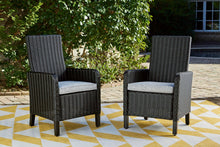 Load image into Gallery viewer, Beachcroft Outdoor Arm Chair with Cushion (Set of 2) - 46 Furniture and Mattress Gallery
