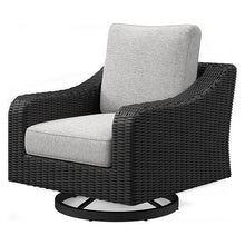 Load image into Gallery viewer, Beachcroft Outdoor Swivel Lounge with Cushion - 46 Furniture and Mattress Gallery
