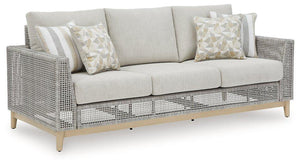 Seton Creek Outdoor Seating Set - 46 Furniture and Mattress Gallery