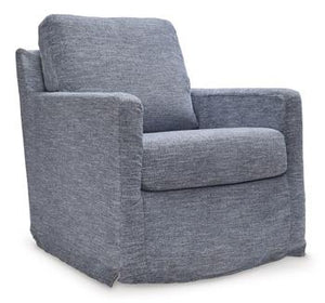 Nenana Next-Gen Nuvella Swivel Glider Accent Chair - 46 Furniture and Mattress Gallery