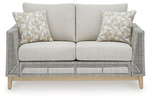 Seton Creek Outdoor Seating Set - 46 Furniture and Mattress Gallery