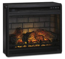 Load image into Gallery viewer, Dorrinson Corner TV Stand with Electric Fireplace - 46 Furniture and Mattress Gallery
