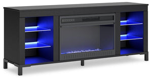 Cayberry 3-Piece Entertainment Center with Electric Fireplace - 46 Furniture and Mattress Gallery