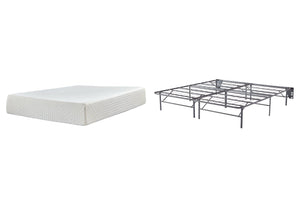 Chime 12 Inch Memory Foam Mattress Set - 46 Furniture and Mattress Gallery