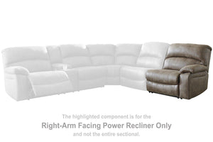 Segburg Power Reclining Sectional - 46 Furniture and Mattress Gallery