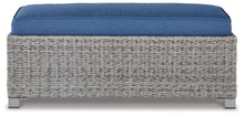 Load image into Gallery viewer, Naples Beach Outdoor Bench with Cushion - 46 Furniture and Mattress Gallery
