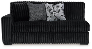 Midnight-Madness Sectional Sofa with Chaise - 46 Furniture and Mattress Gallery