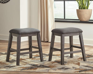Caitbrook Counter Height Upholstered Bar Stool - 46 Furniture and Mattress Gallery