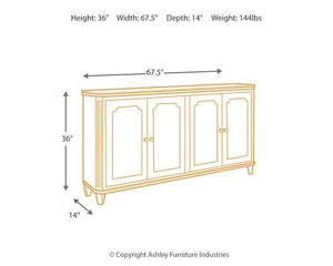Mirimyn Accent Cabinet - 46 Furniture and Mattress Gallery