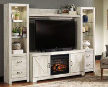 Load image into Gallery viewer, Bellaby 4-Piece Entertainment Center with Electric Fireplace - 46 Furniture and Mattress Gallery
