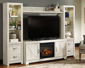 Bellaby 4-Piece Entertainment Center with Electric Fireplace - 46 Furniture and Mattress Gallery