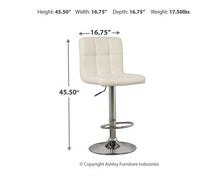 Load image into Gallery viewer, Bellatier Adjustable Height Bar Stool - 46 Furniture and Mattress Gallery

