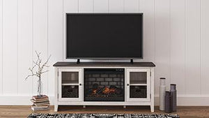 Dorrinson 60" TV Stand with Electric Fireplace - 46 Furniture and Mattress Gallery