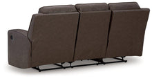 Load image into Gallery viewer, Lavenhorne Reclining Sofa with Drop Down Table - 46 Furniture and Mattress Gallery
