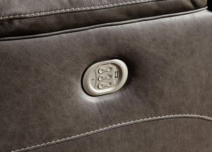 Wurstrow Power Reclining Loveseat with Console - 46 Furniture and Mattress Gallery