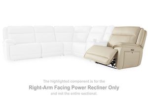 Double Deal Power Reclining Loveseat Sectional with Console - 46 Furniture and Mattress Gallery