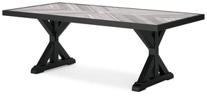 Beachcroft Outdoor Dining Table - 46 Furniture and Mattress Gallery