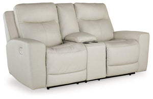 Mindanao Power Reclining Loveseat with Console - 46 Furniture and Mattress Gallery