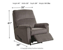 Load image into Gallery viewer, Nerviano Recliner - 46 Furniture and Mattress Gallery
