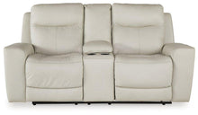 Load image into Gallery viewer, Mindanao Power Reclining Loveseat with Console - 46 Furniture and Mattress Gallery

