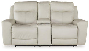 Mindanao Power Reclining Loveseat with Console - 46 Furniture and Mattress Gallery