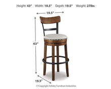 Load image into Gallery viewer, Valebeck Bar Height Bar Stool - 46 Furniture and Mattress Gallery
