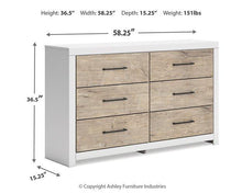 Load image into Gallery viewer, Charbitt Dresser and Mirror - 46 Furniture and Mattress Gallery
