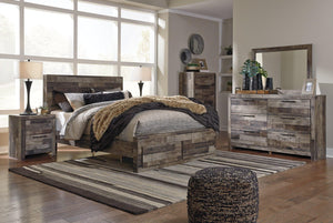 Derekson Bed with 2 Storage Drawers - 46 Furniture and Mattress Gallery