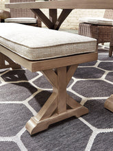Load image into Gallery viewer, Beachcroft Outdoor Bench with Cushion - 46 Furniture and Mattress Gallery
