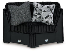 Load image into Gallery viewer, Midnight-Madness Sectional with Chaise - 46 Furniture and Mattress Gallery
