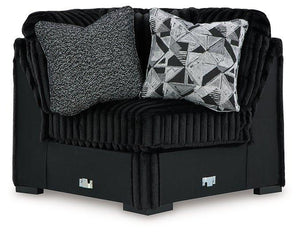 Midnight-Madness Sectional with Chaise - 46 Furniture and Mattress Gallery