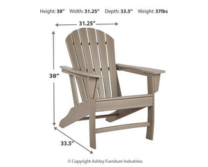 Sundown Treasure Adirondack Chair - 46 Furniture and Mattress Gallery