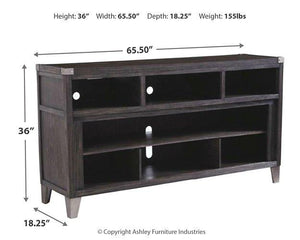 Todoe 65" TV Stand with Electric Fireplace - 46 Furniture and Mattress Gallery