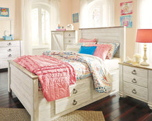 Load image into Gallery viewer, Willowton Bed with 2 Storage Drawers - 46 Furniture and Mattress Gallery
