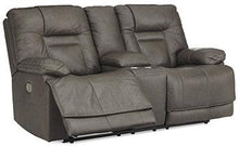 Load image into Gallery viewer, Wurstrow Power Reclining Loveseat with Console - 46 Furniture and Mattress Gallery
