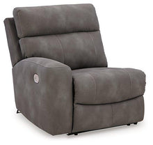 Load image into Gallery viewer, Next-Gen DuraPella Power Reclining Sectional Loveseat with Console - 46 Furniture and Mattress Gallery
