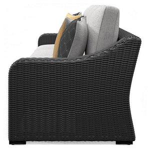 Beachcroft 2-Piece Outdoor Loveseat with Cushion - 46 Furniture and Mattress Gallery