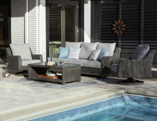 Load image into Gallery viewer, Elite Park Outdoor Sofa, Lounge Chairs and Cocktail Table - 46 Furniture and Mattress Gallery
