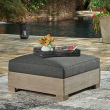 Load image into Gallery viewer, Citrine Park Outdoor Ottoman with Cushion - 46 Furniture and Mattress Gallery
