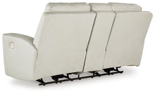 Load image into Gallery viewer, Mindanao Power Reclining Loveseat with Console - 46 Furniture and Mattress Gallery
