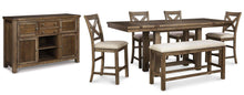 Load image into Gallery viewer, Moriville Counter Height Dining Set - 46 Furniture and Mattress Gallery
