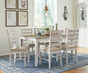 Skempton Dining Table and Chairs (Set of 7) - 46 Furniture and Mattress Gallery