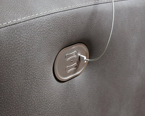 Next-Gen DuraPella Power Reclining Sectional Loveseat - 46 Furniture and Mattress Gallery
