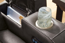 Load image into Gallery viewer, Fyne-Dyme Power Reclining Loveseat with Console - 46 Furniture and Mattress Gallery
