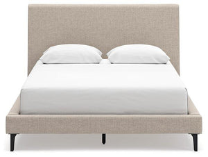 Cielden Upholstered Bed with Roll Slats - 46 Furniture and Mattress Gallery