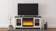 Load image into Gallery viewer, Dorrinson 60&quot; TV Stand with Electric Fireplace - 46 Furniture and Mattress Gallery
