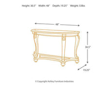 Load image into Gallery viewer, Norcastle Sofa/Console Table - 46 Furniture and Mattress Gallery
