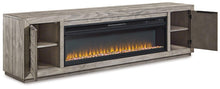 Load image into Gallery viewer, Naydell 92&quot; TV Stand with Electric Fireplace - 46 Furniture and Mattress Gallery

