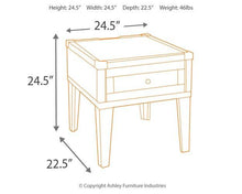 Load image into Gallery viewer, Todoe End Table with USB Ports &amp; Outlets - 46 Furniture and Mattress Gallery
