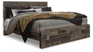 Derekson Bed with 2 Storage Drawers - 46 Furniture and Mattress Gallery